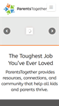 Mobile Screenshot of parents-together.org